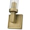 Z-Lite Beau 1 Light Wall Sconce, Rubbed Brass & Clear 3031-1S-RB - alternate 6